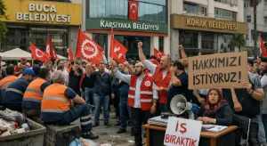 Belediyelerde eylemler kronikleşti!