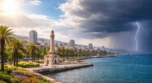 İzmir’de Yeni Haftada Hava Ilık Başlıyor, Cuma Günü Yağış Var