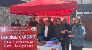 Kemeraltı esnafı otoparkını geri istiyor