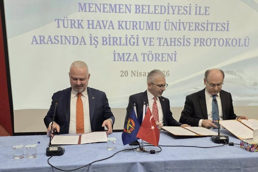 Menemen’e ikinci üniversite: iş birliği protokolü imzalandı