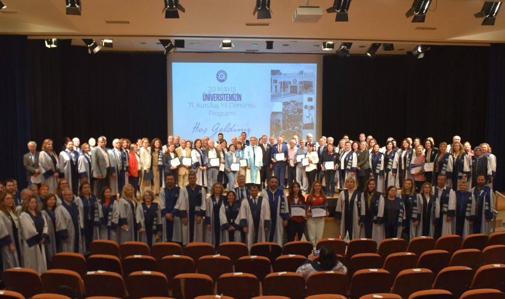 Ege Üniversitesi 71. kuruluş yıl dönümünü kutladı