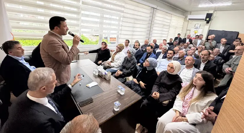 Hamza Dağ, Simav’da Partililerle Bayramlaştı