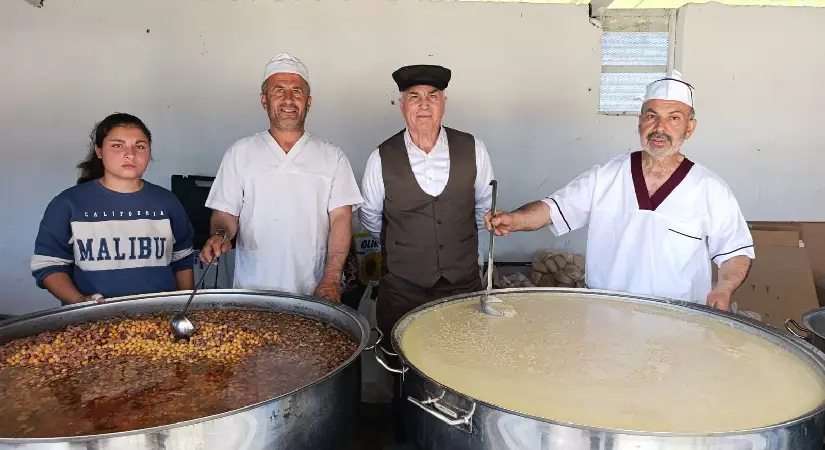 Keşkek Kazanları Kaynadı, Yörükler Buluştu