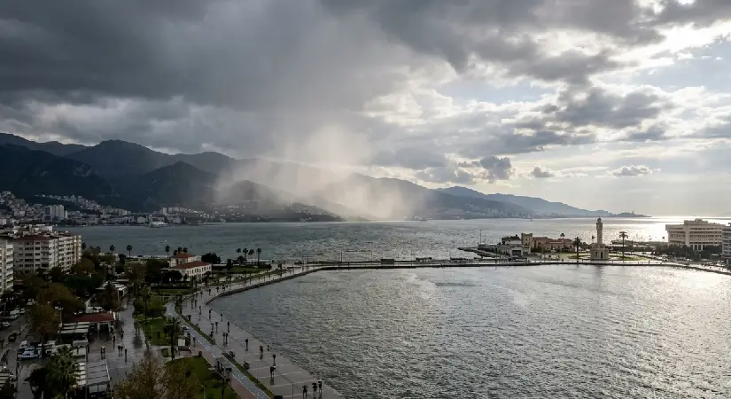 İzmir’de Bahar Kararsızlığı: Yaz Fragmanı Perşembe Günü Sağanakla Bölünüyor!