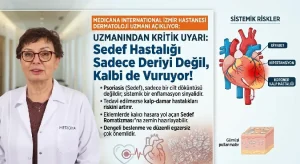Uzmanından kritik uyarı: Sedef Hastalığı Sadece Deriyi Değil, Kalbi de Vuruyor!