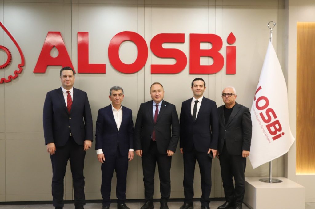 İzmir Bakırçay Üniversitesi ile ALOSBİ Arasında İş Birliği Görüşmesi