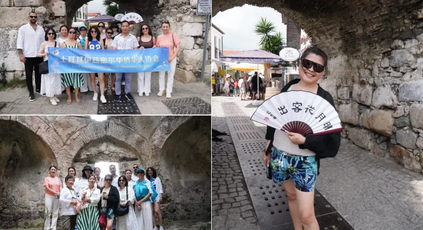 İon Rotası Çinli turistleri Seferihisar’a çekti