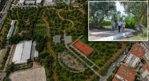 Buca’da Aliberti Köşkü kent parkına dönüşüyor