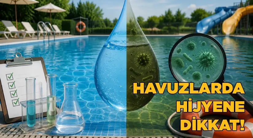 Havuzlardaki ‘Hijyen’ tuzağı: Klor Kokusu Temizlik Değil, Kirlilik Belirtisi Olabilir!