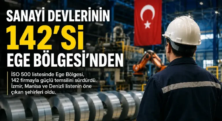 Sanayi devlerinin 142’si Ege Bölgesi’nden