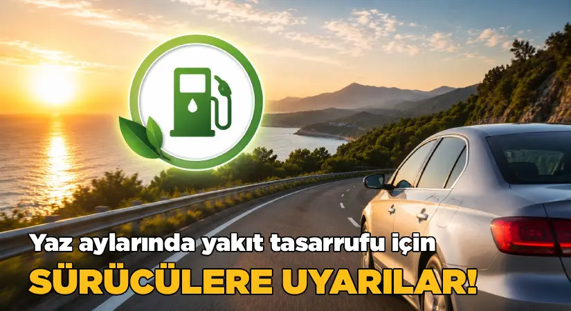 Yaz Aylarında Yakıt Tasarrufu İçin Sürücülere Uyarılar