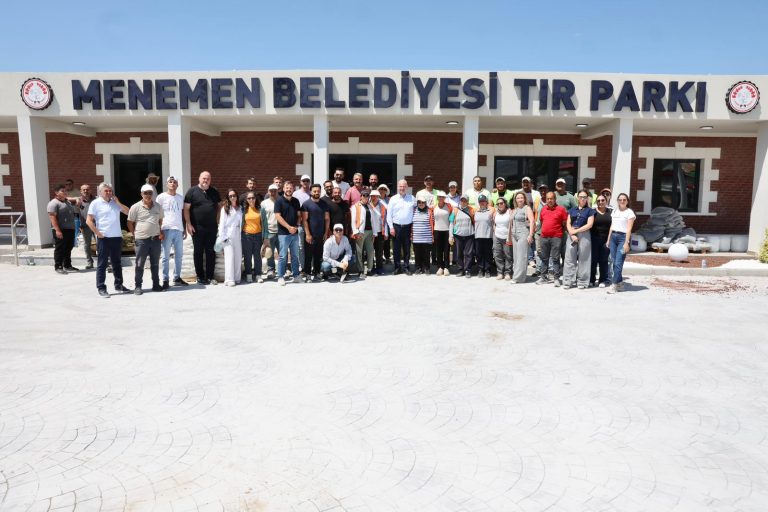 Menemen Belediyesi’nin TIR Garajı Projesinde Sona Gelindi