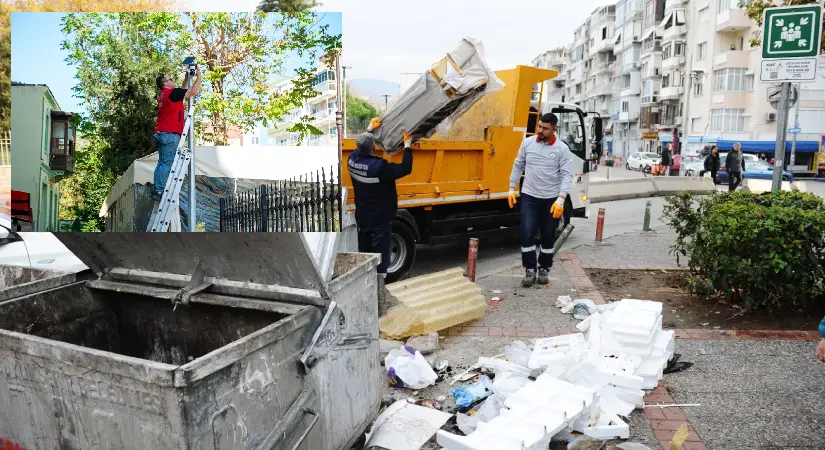 Karşıyaka’da kaçak atıklara kameralı ceza: 1 milyon 790 bin TL
