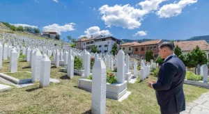 Tugay Srebrenica Katliamı’nı anma törenlerine katıldı