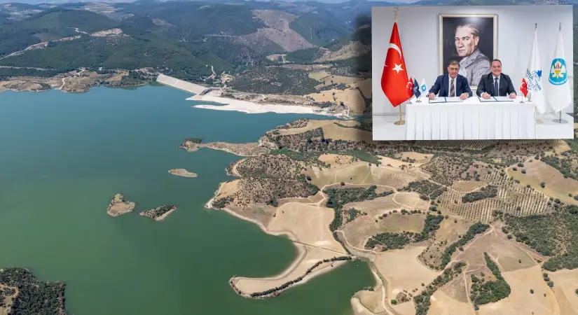 Gördes Barajı çevresi 2 bin dönümlük ormana dönüştürülecek