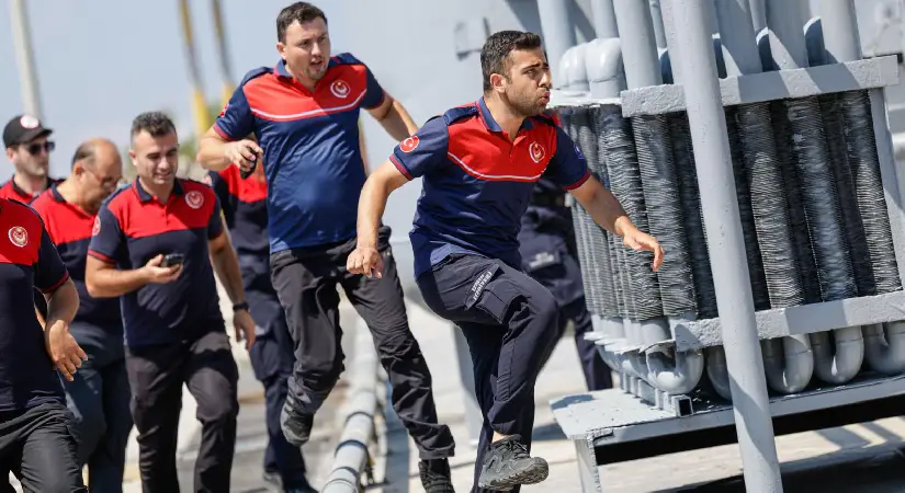İzmir’in Afet İtfaiyecileri! Özel eğitimden geçiyorlar