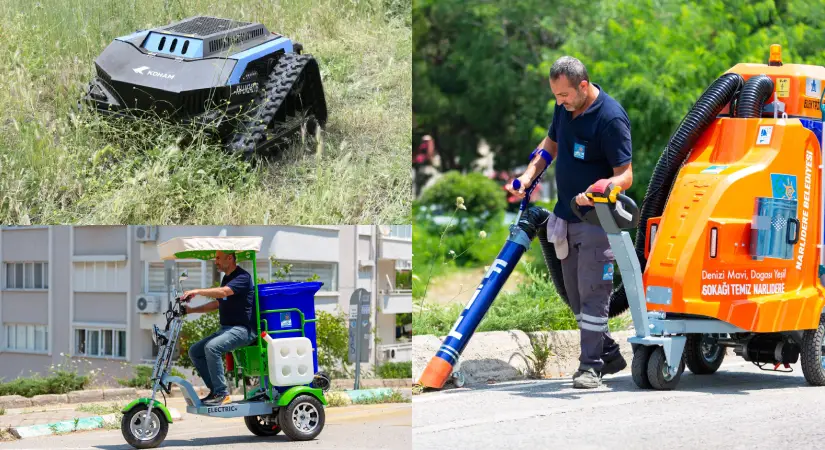 Belediyelerde teknoloji ‘in’ insan ‘out’: Narlıdere sokaklarında artık “Filler” görevde!