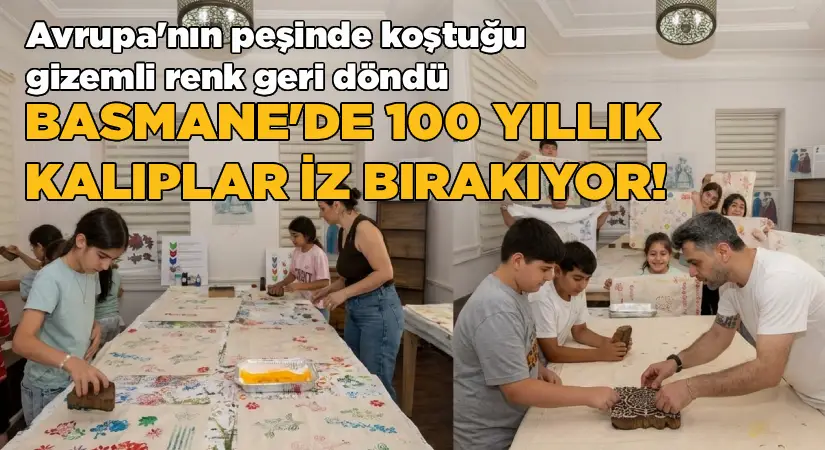 Avrupa’nın peşinden koştuğu gizemli renk geri döndü: 100 yıllık kalıplar Basmane’de yeniden iz bırakıyor!