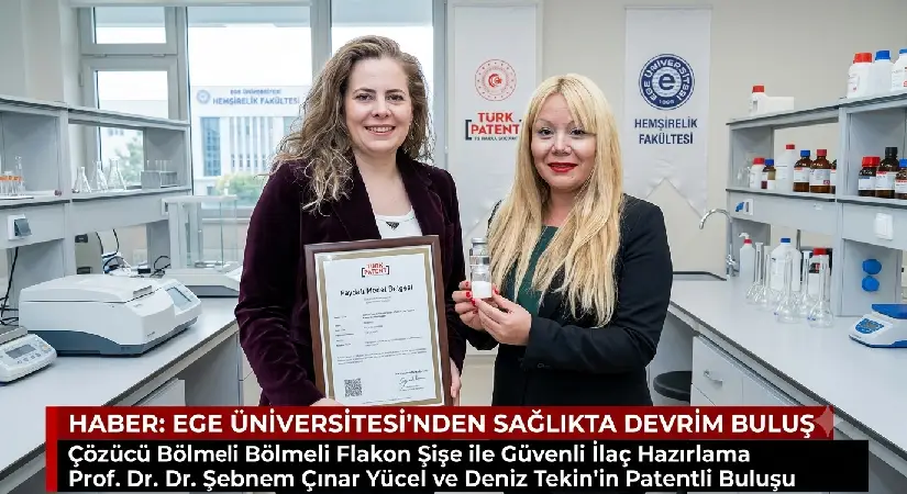 Sağlıkta Devrim Bir Buluş: “Çözücü Bölmeli Flakon Şişe”