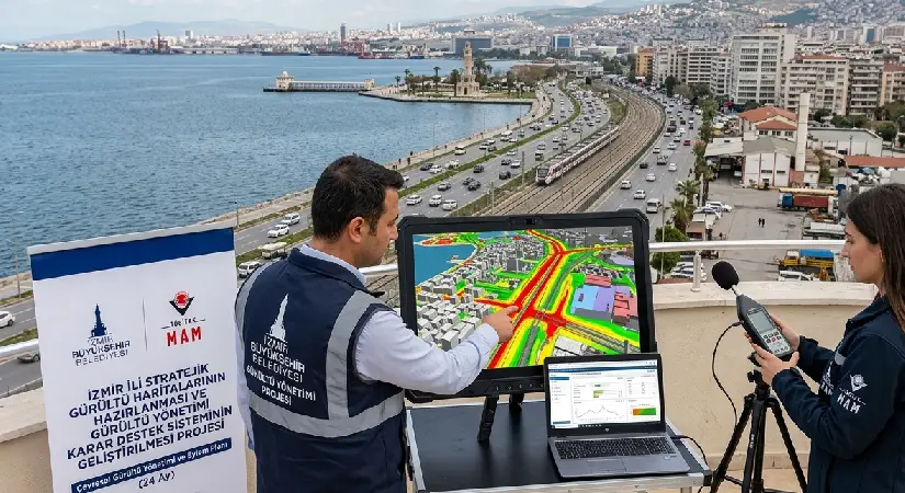 İzmir’in gürültü haritası çıkarılacak