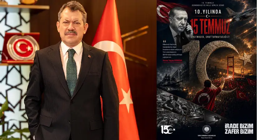 İzmir Cumhuriyet Başsavcısı Ali Yeldan: “15 Temmuz, Milletin İradesinin Zaferidir”