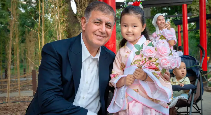 Tugay, İzmir için Kazakistan’da; Turdan ilginç kareler!