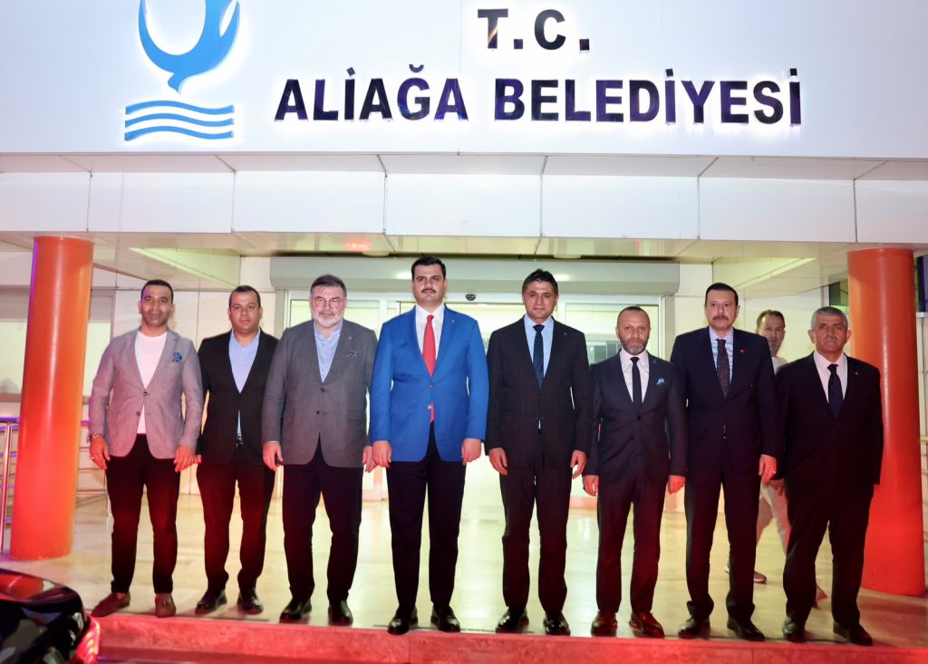 Cumhur İttifakı Temsilcilerinden Aliağa Belediyesi’ne Ziyaret