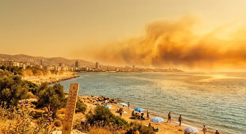 İzmir’e Afrika Sıcaklığı Uyarısı: Termometreler 38 Dereceyi Görecek!