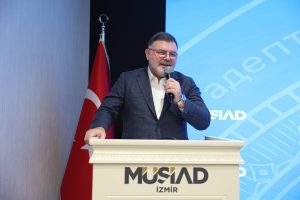  Saygılı, MÜSİAD İzmir Kongresi’nde konuştu: Türkiye Yüz Yılı’nın temelinde üretim, yatırım ve istihdam var
