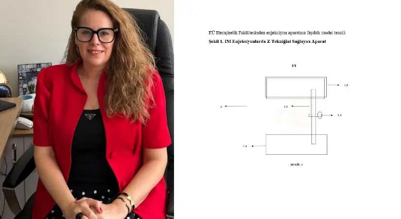 Ege Üniversitesi Hemşirelik Fakültesi’nin enjeksiyon aparatına faydalı model tescili
