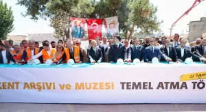 Menemen’de 100 yıllık müze hayalinin temeli atıldı