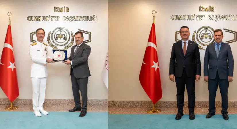 İzmir Cumhuriyet Başsavcılığı’nda ziyaret trafiği