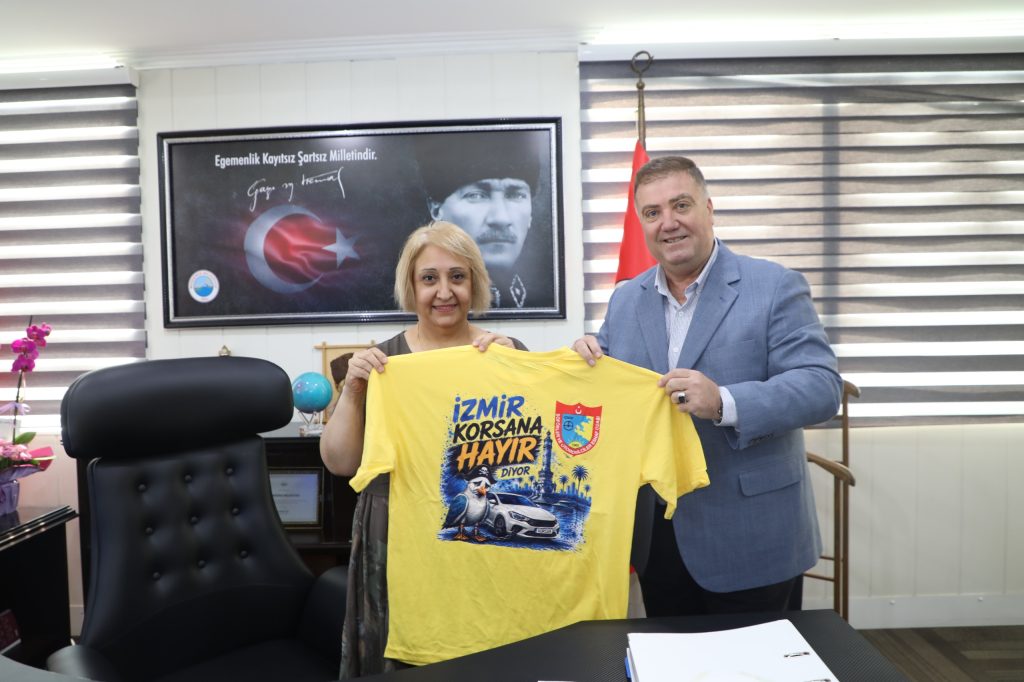 Taksici esnafından Menderes’in yeni başkanına ziyaret