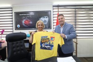 Taksici esnafından Menderes’in yeni başkanına ziyaret