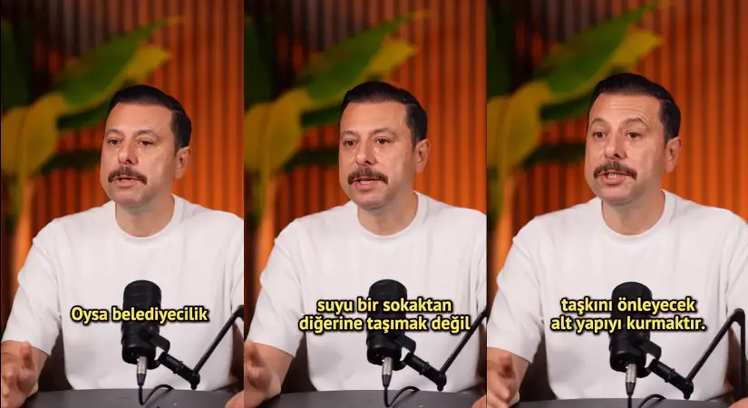 Kaya’dan Büyükşehir’e “Suyu Sokak Sokak Gezdiriyorlar” Tepkisi!