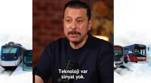 Kaya’dan İzmir Toplu Ulaşımına Tepki: “Teknoloji Var, Sinyal Yok”