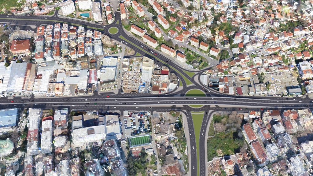 Anadolu Caddesi’ndeki yoğunluğa köprülü çözüm