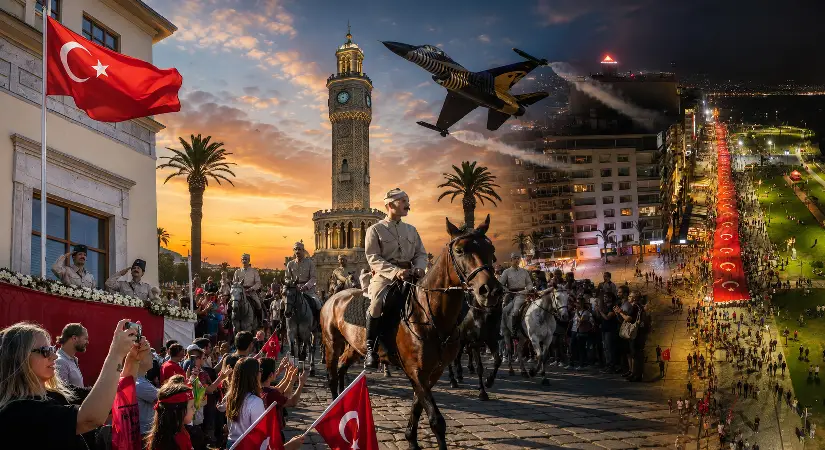 İzmir 9 Eylül coşkusuna hazır; SOLOTÜRK gösteri yapacak!
