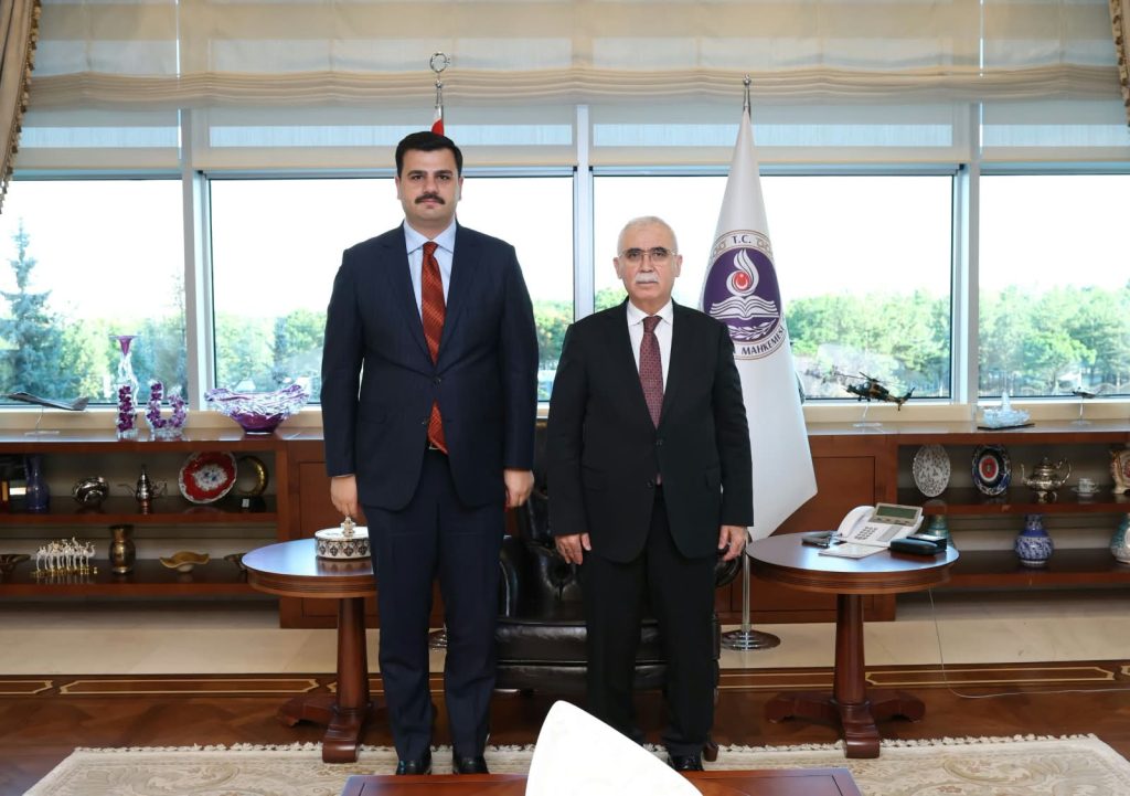 İnan’dan Özkaya’ya ziyaret