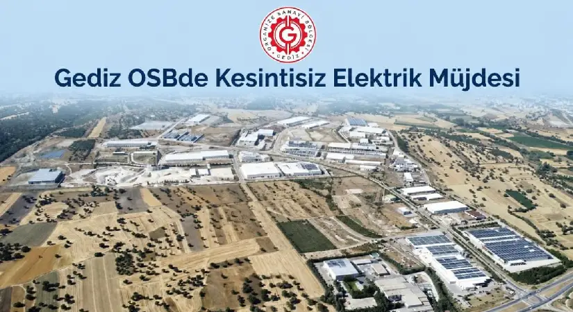 Gediz OSB’de elektrik kesintilerine çözüm
