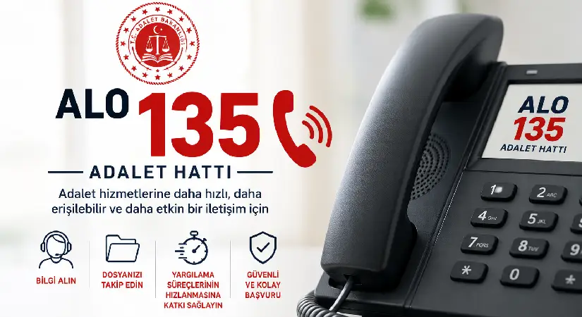 Alo Adalet 135 Hattı hizmete girdi: İzmir’de pilot uygulama başladı