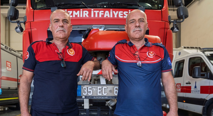 Aynı gün; doğdular, itfaiyeci oldular ve evlendiler