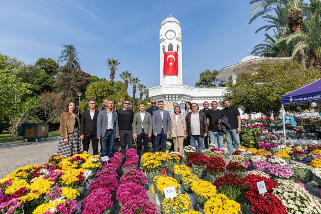 Kültürpark’ta çiçek ve bal şöleni