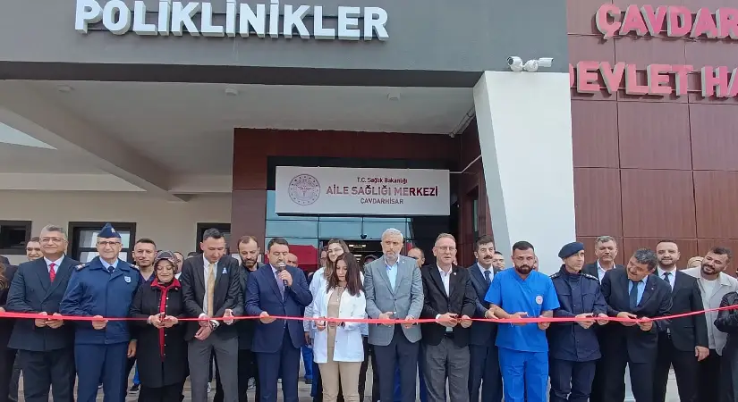 Çavdarhisar İlçe Devlet Hastanesi Törenle Açıldı