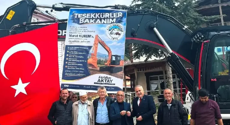 Kuşu’ya Bakanlık Hibesiyle Yeni İş Makinesi Kazandırıldı