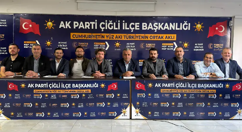 AK Parti Çiğli’den yeni dönem mesajı: Öncelik hizmet