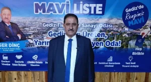 Eser Dinç, Gediz Ticaret ve Sanayi Odası Başkanlığına Aday