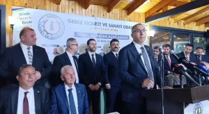 Gediz TSO Başkanı Vedat Öztürk yeniden adaylığını açıkladı