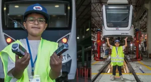 Metro sevgisi boyundan büyük