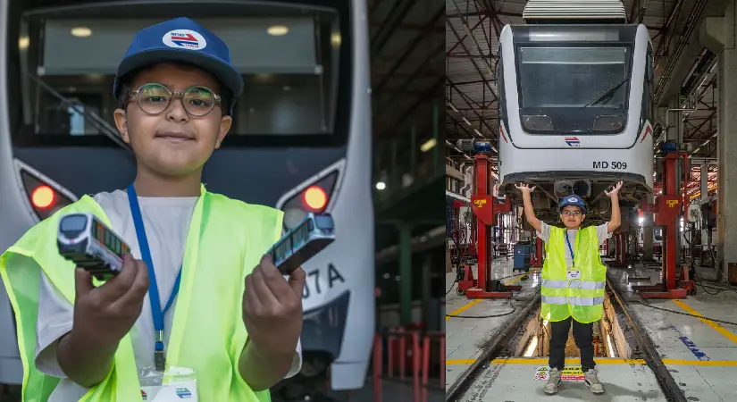 Metro sevgisi boyundan büyük